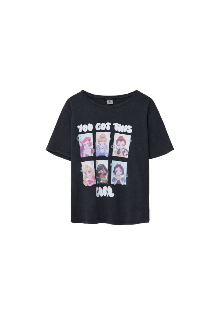Moudda STRADIVARIUS - T-Shirt Princesses Manches+Calor - Tunisie 1