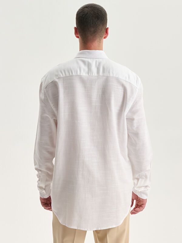 Moudda LC Waikiki - Chemise tissée à manches longues pour Hommes - Tunisie 4