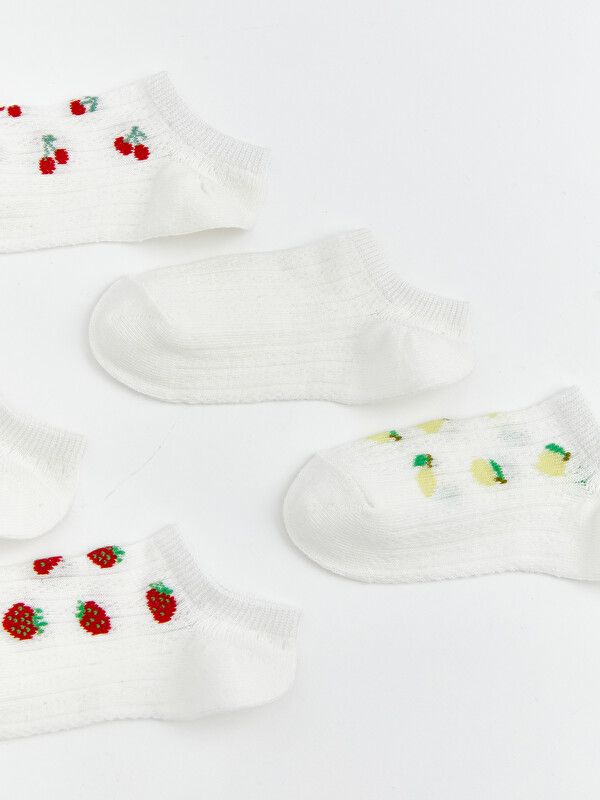 Moudda LC Waikiki - Chaussettes sneaker pour Fille couleur Écru - Tunisie 2