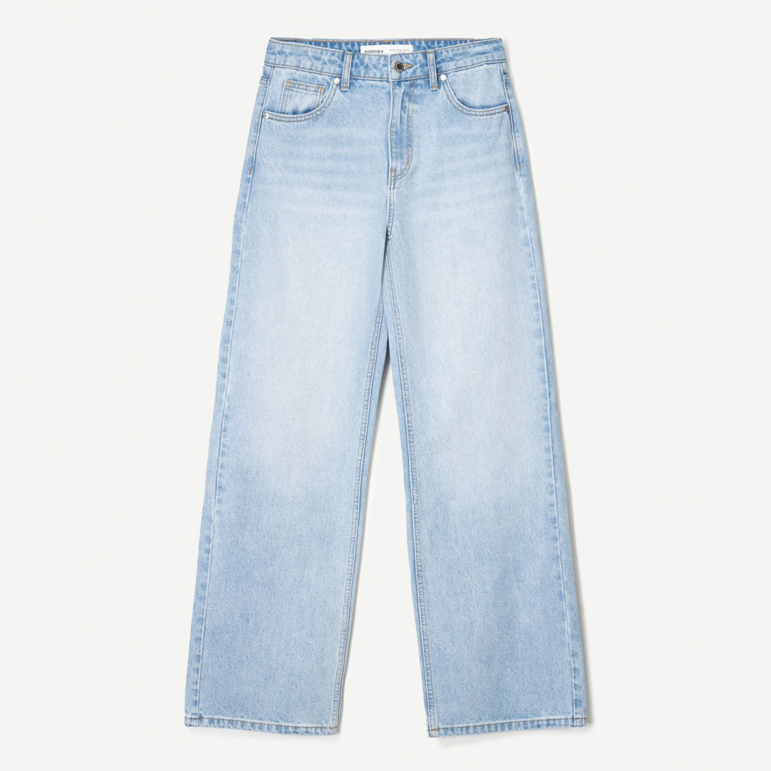 Moudda BERSHKA - Jean Straight Wide - Couleurs 428 & 811 - Tunisie 1