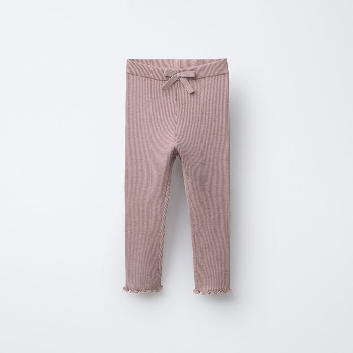 Moudda ZARA - Legging Maille Enfant - Twinset & Dentelle Brodée - Tunisie 1