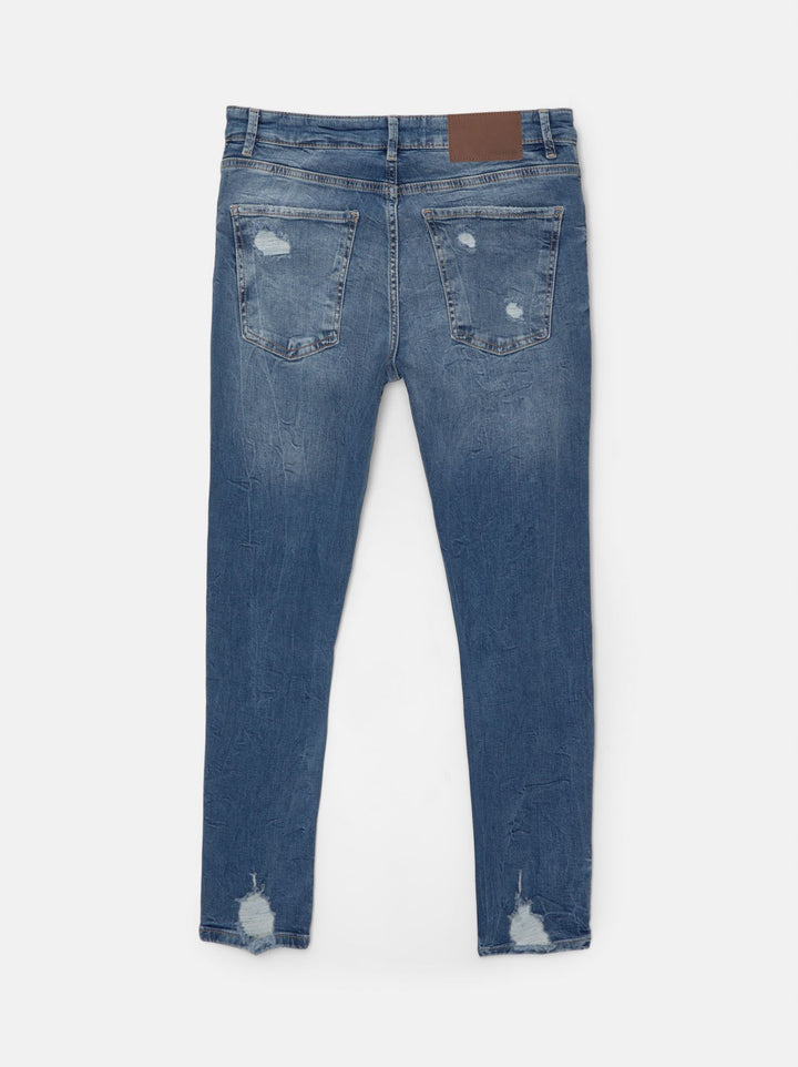 Moudda PULL & BEAR - Pantalon Denim Skinny Déchiré TK IN - Tunisie 2