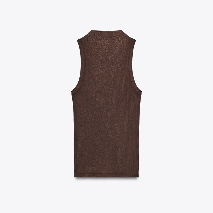 Moudda ZARA - Top Halter - Micro Maille & Transparent - Tunisie 1