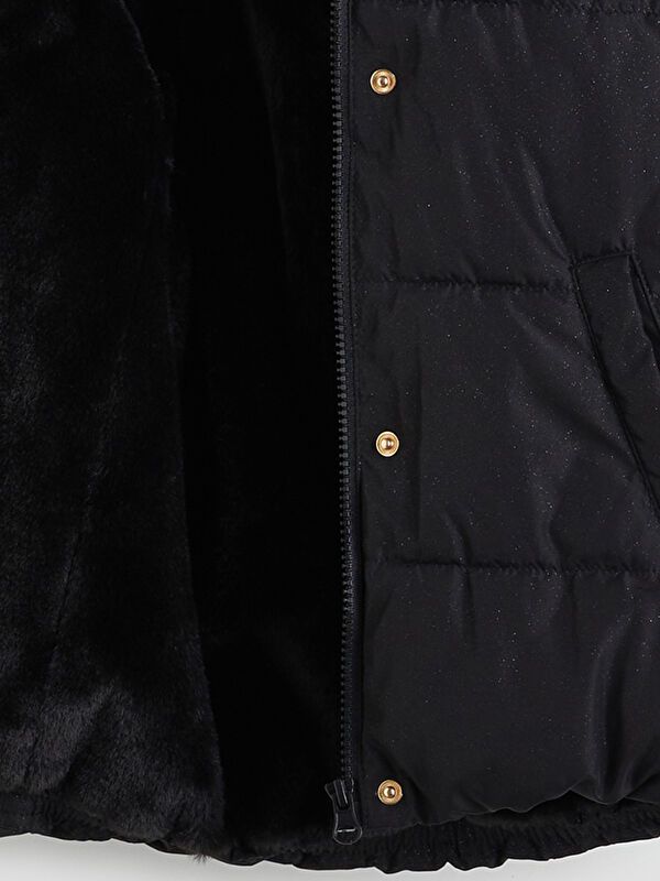 Moudda LC Waikiki - Manteau lourd Fille Noir - Tunisie 3