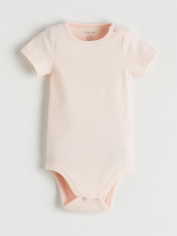Moudda LC Waikiki - Body imprimé manches courtes en jersey - tenue de sport pour Fille couleur Écru imprimé - Tunisie 2