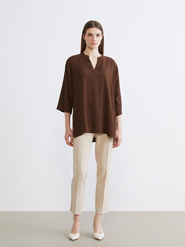 Moudda LC Waikiki - Tunique manches longues en tissu pour Femme - Tunisie 2