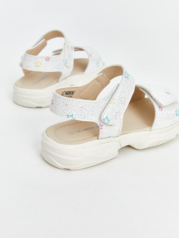 Moudda LC Waikiki - Sandales pour Fille couleur Blanc imprimé - Tunisie 5