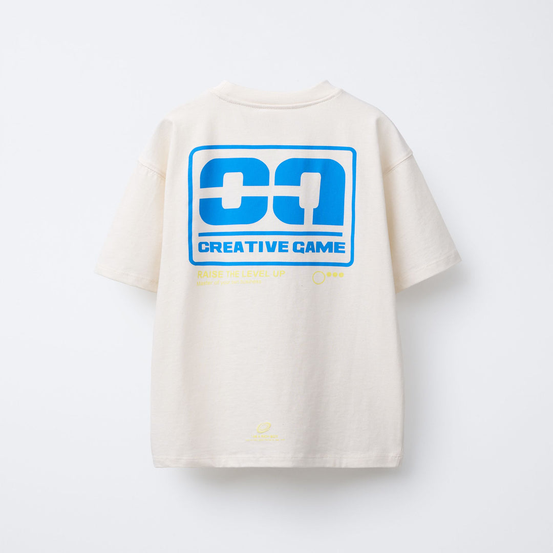 Moudda ZARA - T-Shirt - Graphique Creative Game & Fond Écru - Tunisie 2