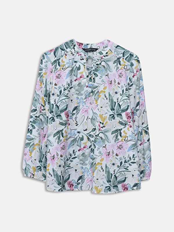 Moudda LC Waikiki - Chemise tissée imprimée cv à manches longues pour Femmes - Tunisie 8