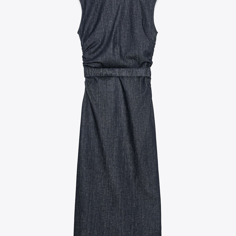 Moudda ZARA - Robe Midi Denim - Boutons & Ceinture Boucle - Tunisie 2