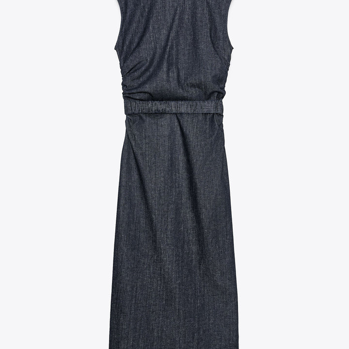 Moudda ZARA - Robe Midi Denim - Boutons & Ceinture Boucle - Tunisie 2