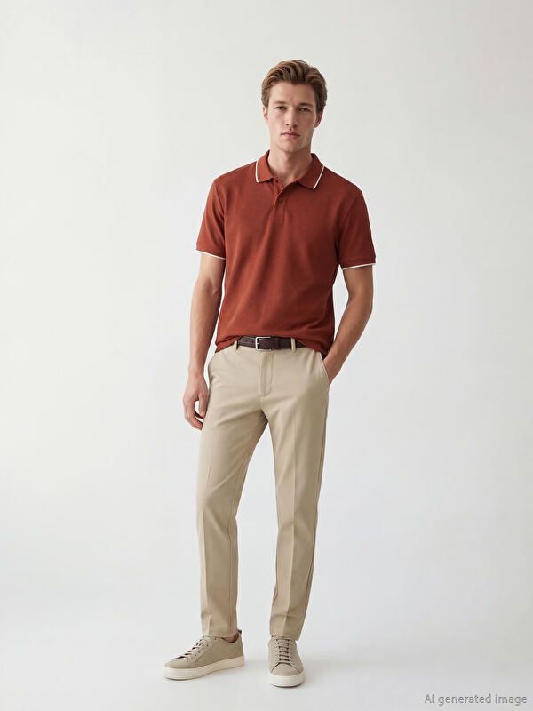 Moudda LC Waikiki - T-shirt manches courtes en jersey pour Homme - Tunisie 2