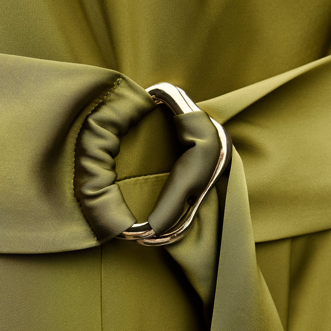 Moudda ZARA - Combinaison satin asymétrique boucle dorée - Tunisie 3