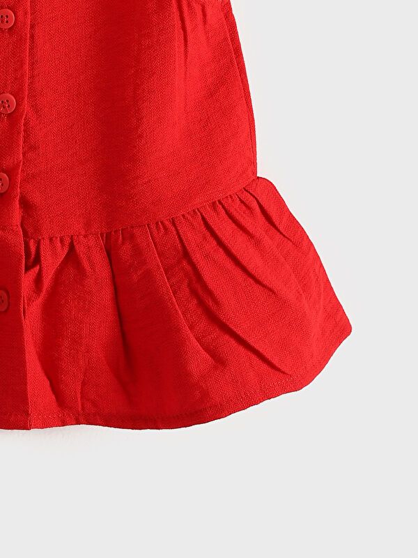 Moudda LC Waikiki - Chemise manches courtes en tissu pour Fille - Tunisie 4