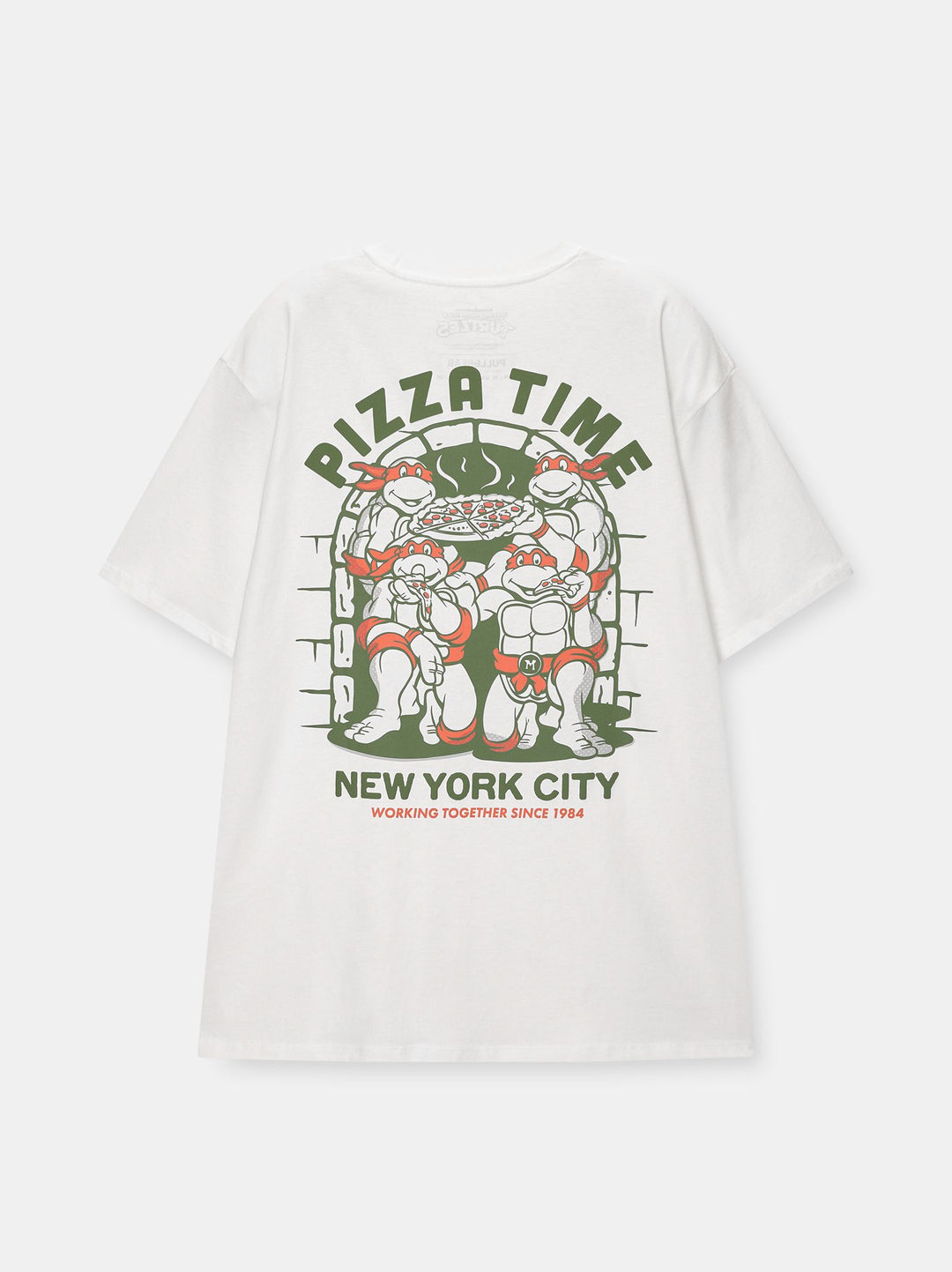 Moudda PULL & BEAR - T-Shirt Demi-Manches TMNT Pizza Time Licence - Tunisie 2