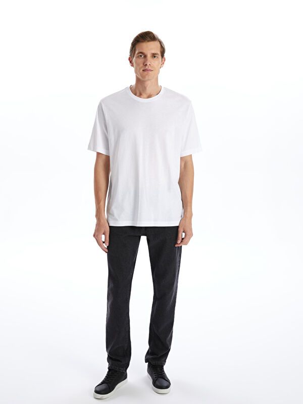 Moudda LC Waikiki - T-shirt basique à col rond et manches courtes pour Hommes - Tunisie 2