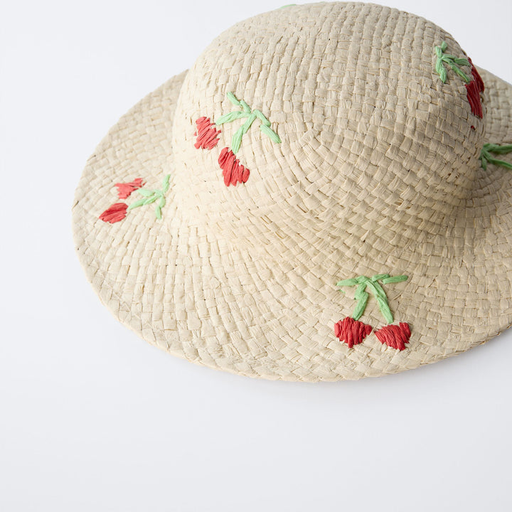 Moudda ZARA - Chapeau Paille - Cerises - Tunisie 2