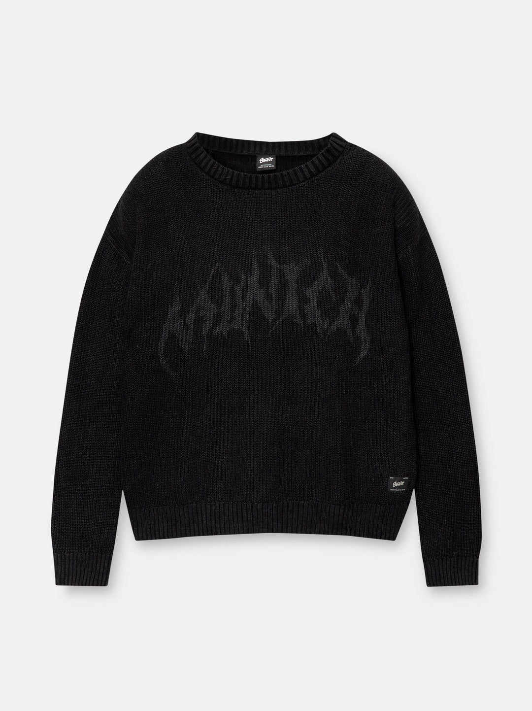 Moudda PULL & BEAR - Pull Manches Longues Point Anglais Acid Imprimé - Tunisie 1