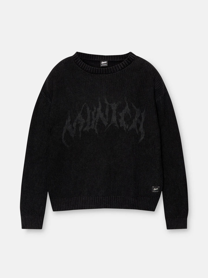 Moudda PULL & BEAR - Pull Manches Longues Point Anglais Acid Imprimé - Tunisie 1