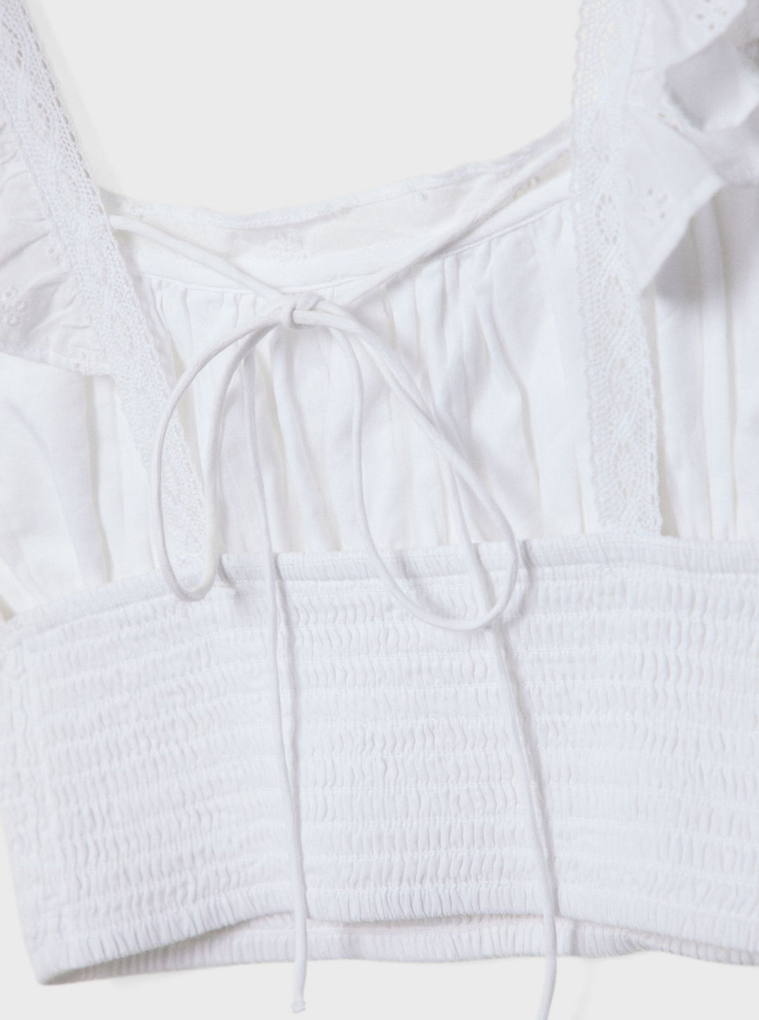 Moudda STRADIVARIUS - Top à Bretelles avec Broderie Suisse - Tunisie 1