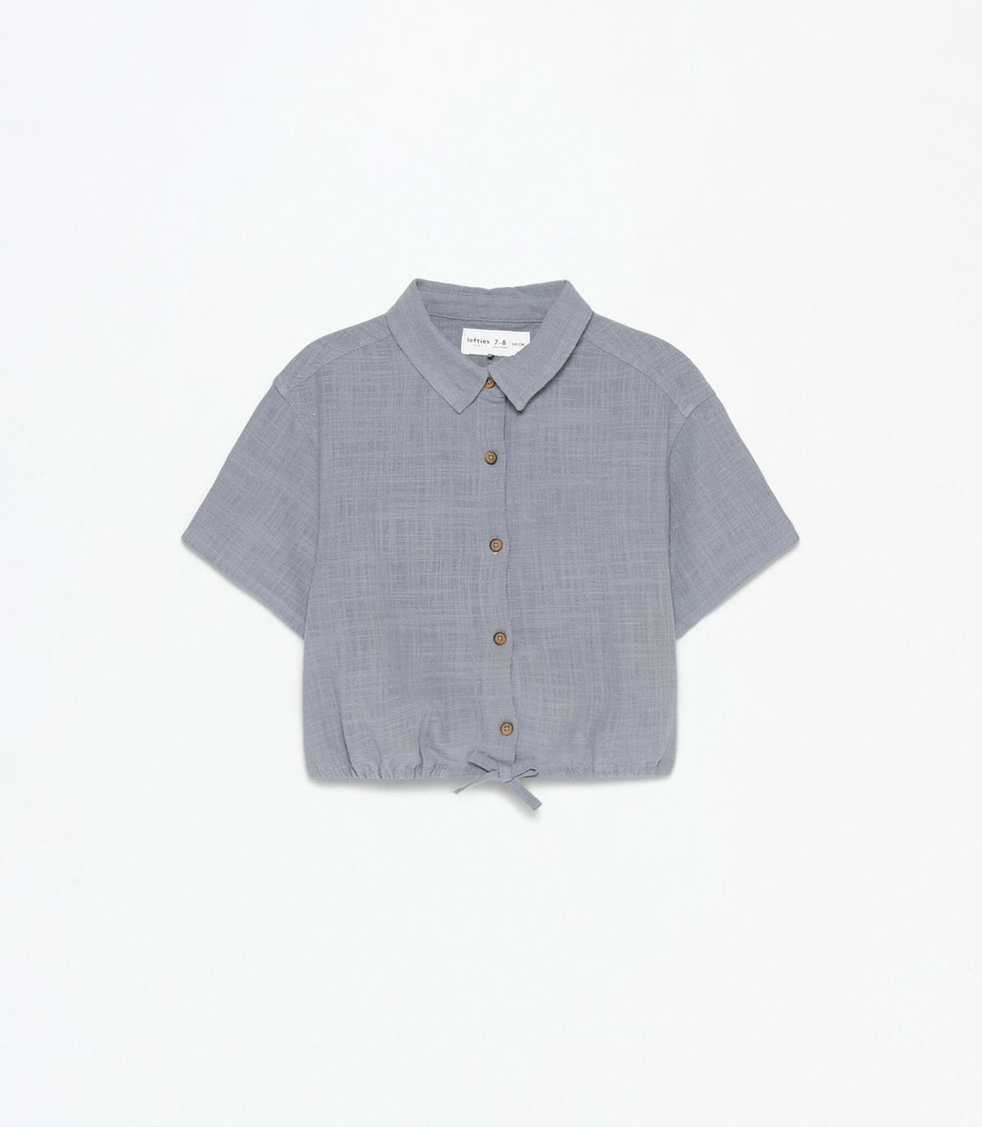 Moudda Lefties - Chemise - Nœud & Coton Slub Fille - Tunisie 1