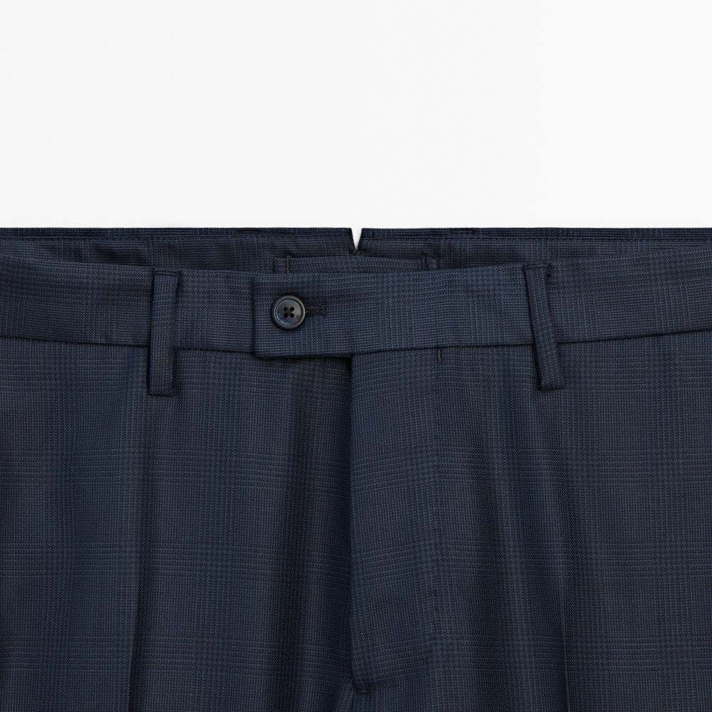 Moudda Massimo Dutti - Pantalon costume carreaux bleus - Tunisie 2