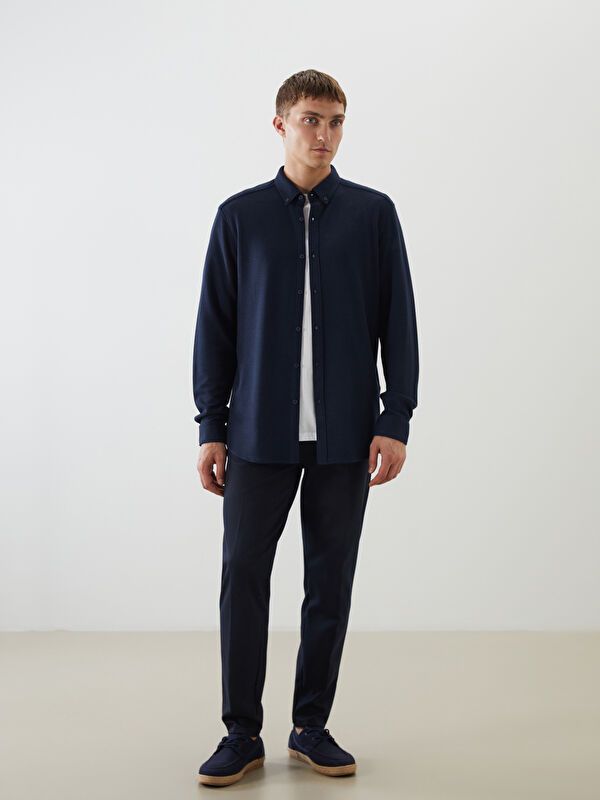 Moudda LC Waikiki - Chemise tissée à manches longues pour Hommes - Tunisie 2