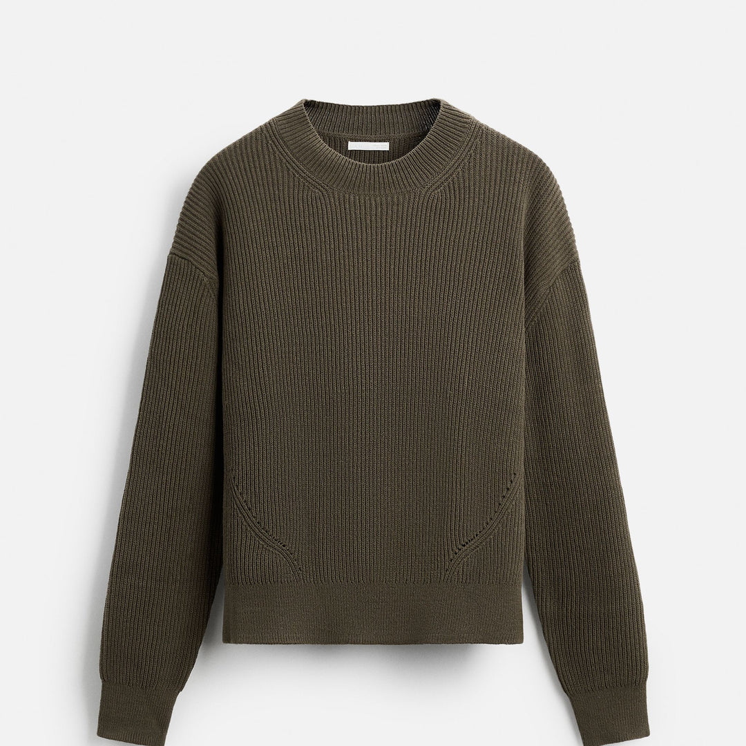 Moudda ZARA - Pull - Col Rond & Demi-Cardigan - Tunisie 1