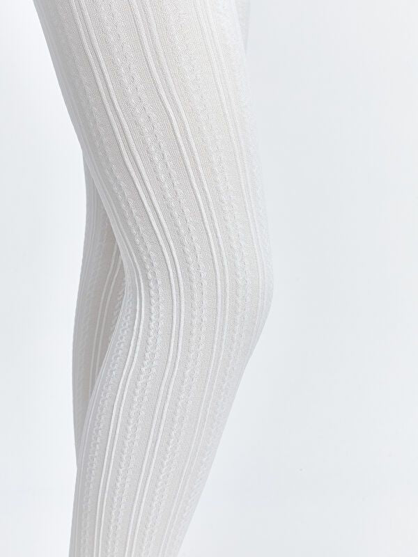 Moudda LC Waikiki - Collants fins Fille Blanc brillant - Tunisie 3