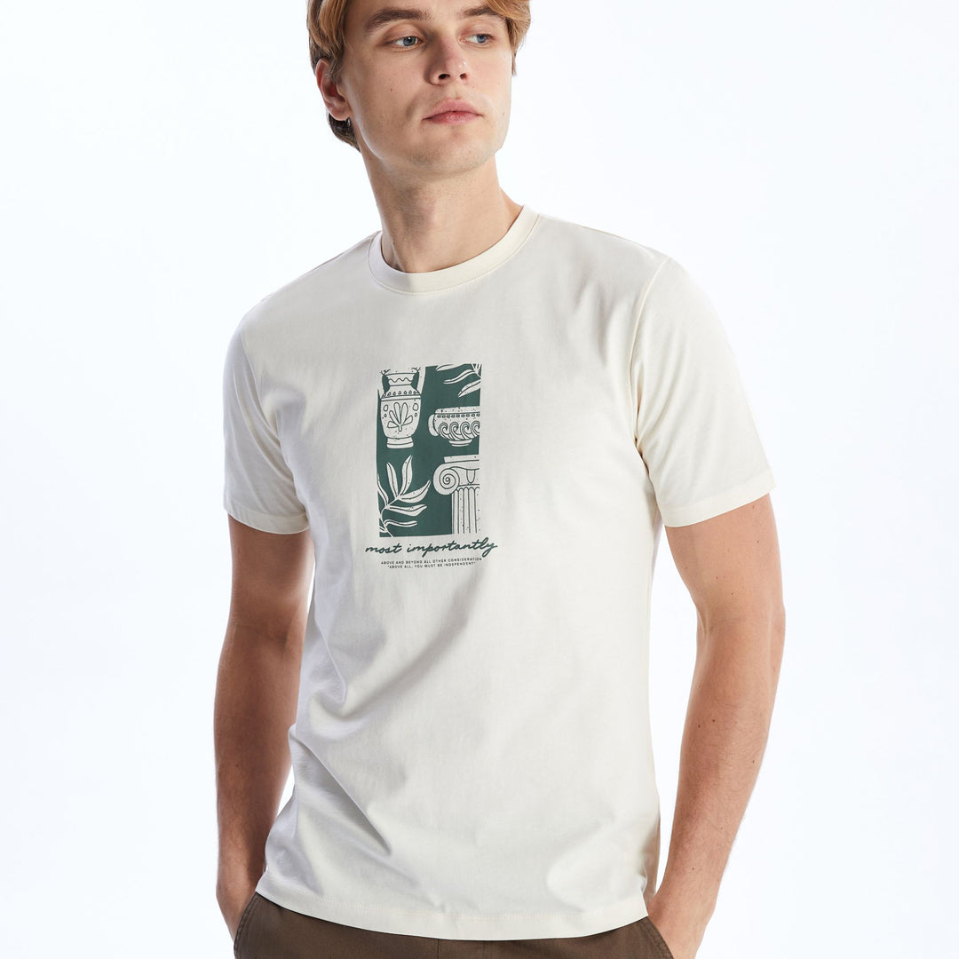 Moudda LC Waikiki - T-Shirt- Manches Courtes Tric - Tunisie 1