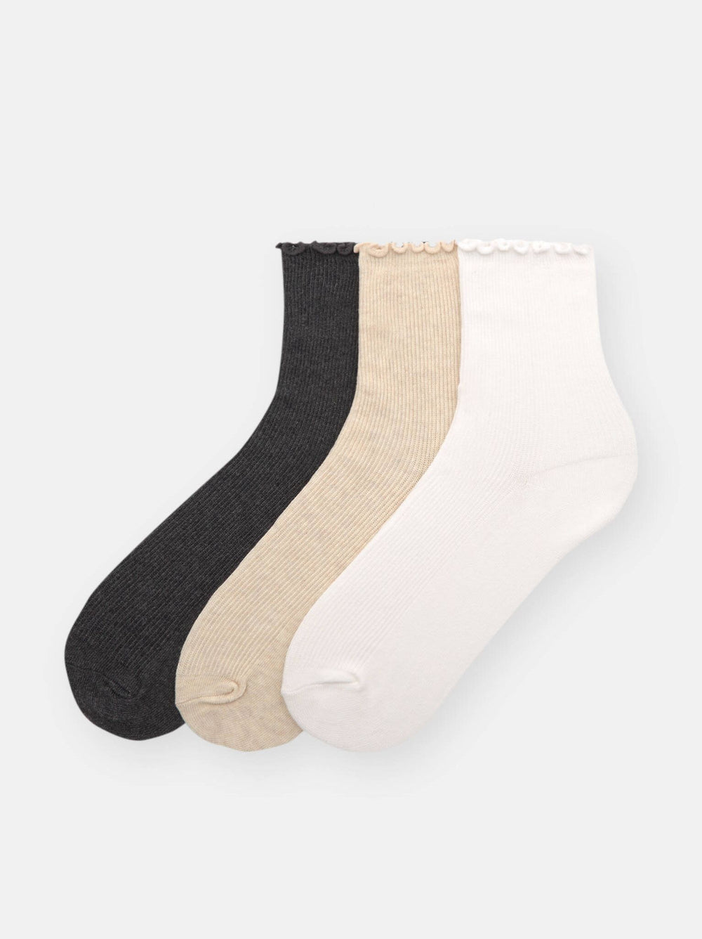 Moudda PULL & BEAR - Pack 3 Chaussettes - Riz - Tunisie 2