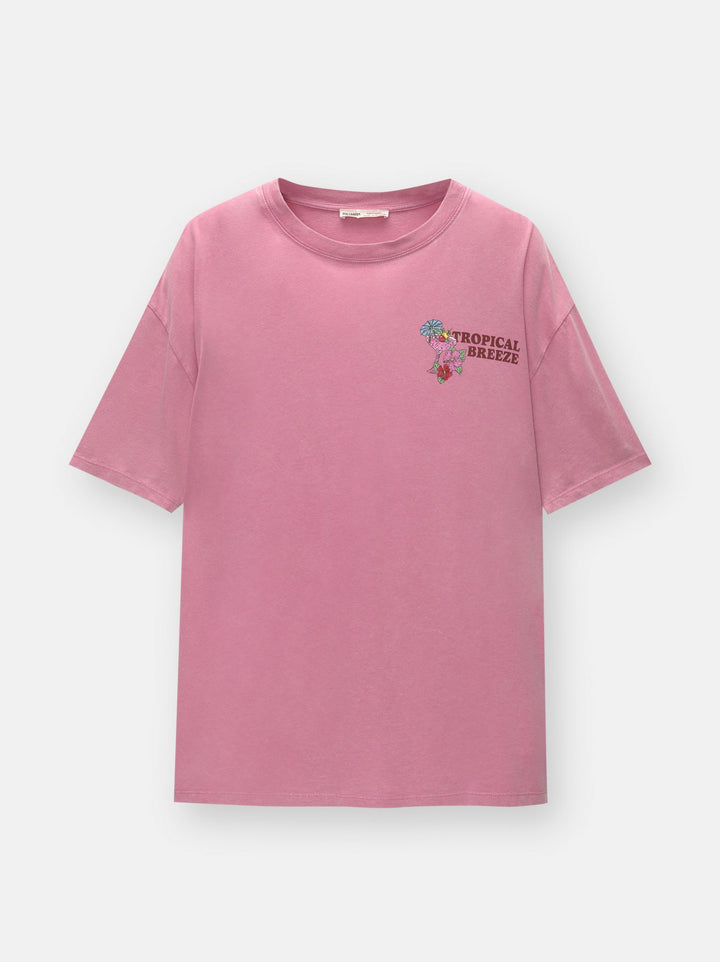 Moudda PULL & BEAR - Body Graphique Tropical Cocktail - Tunisie 4