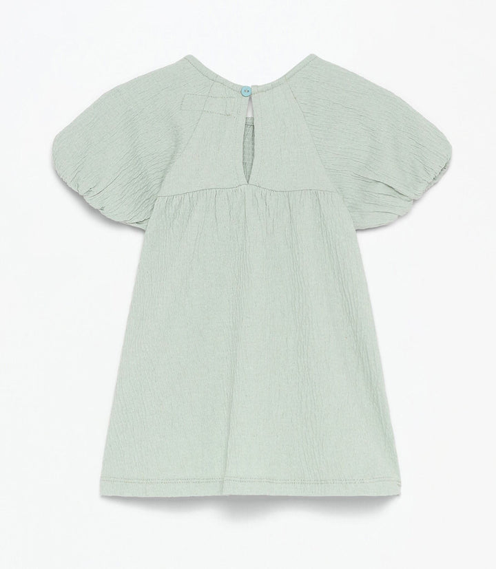 Moudda Lefties - Robe Bambula Circulaire - Manches Bouffantes Bébé - Tunisie 3