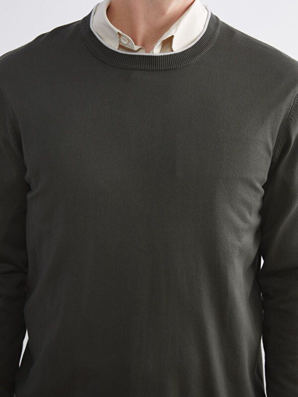 Moudda LC Waikiki - Pull en tricot Homme Kaki - Tunisie 3