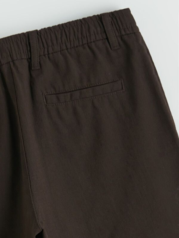 Moudda LC Waikiki - Pantalon mi-saison en tissu pour Homme couleur Marron - Tunisie 2