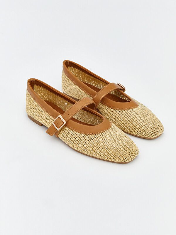 Moudda LC Waikiki - Ballerines pour Femme couleur Beige - Tunisie 1