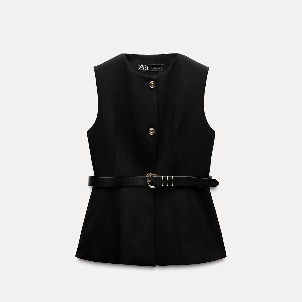 Moudda ZARA - Ceinture boucle dorée triple passant - Tunisie 2