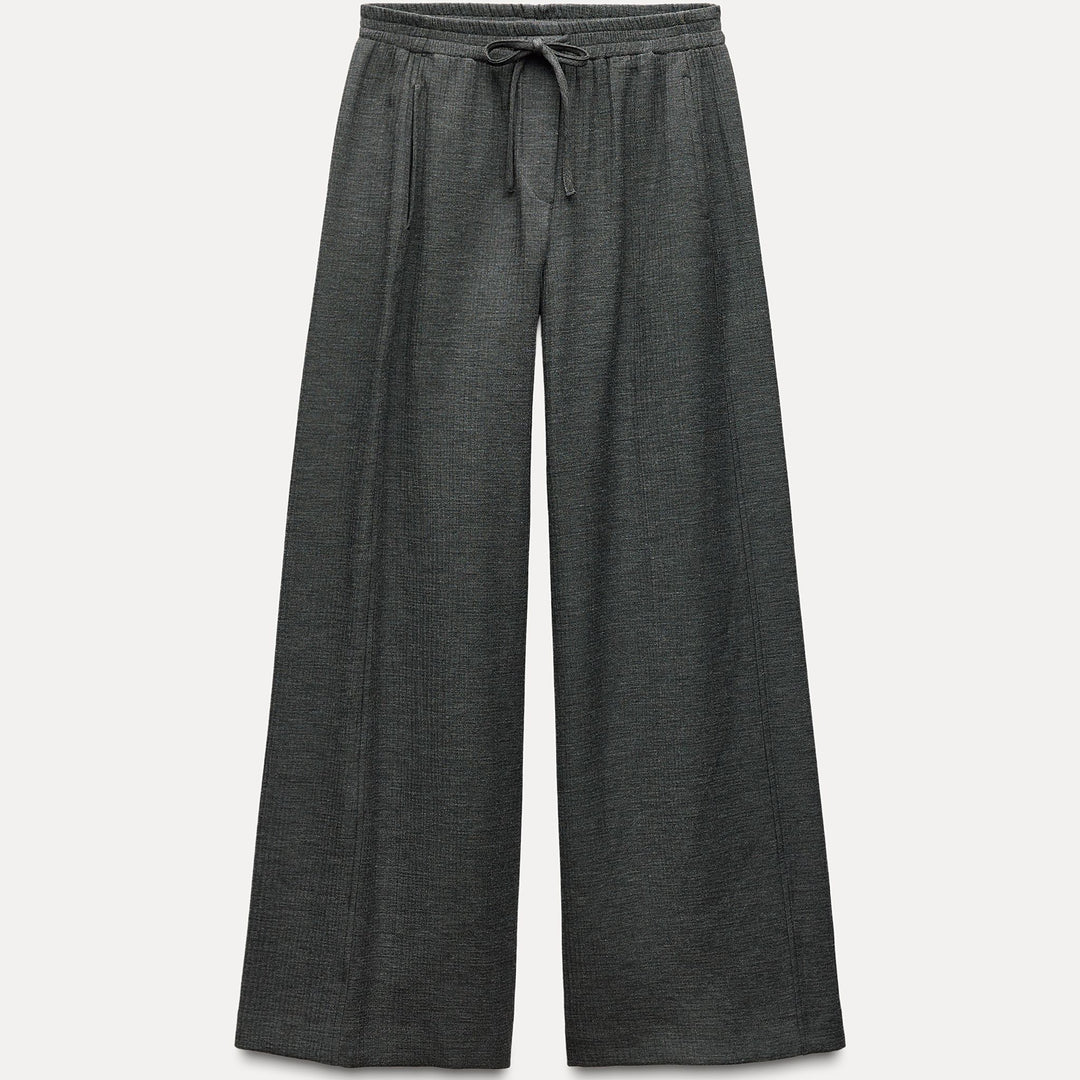 Moudda ZARA - Pantalon large gris garza - Tunisie 2