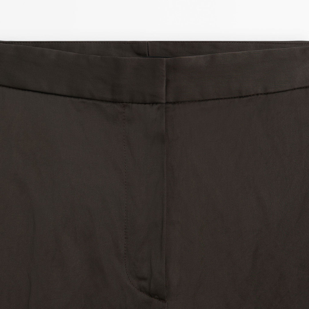 Moudda Massimo Dutti - Pantalon tonneau satiné froissé - Tunisie 4