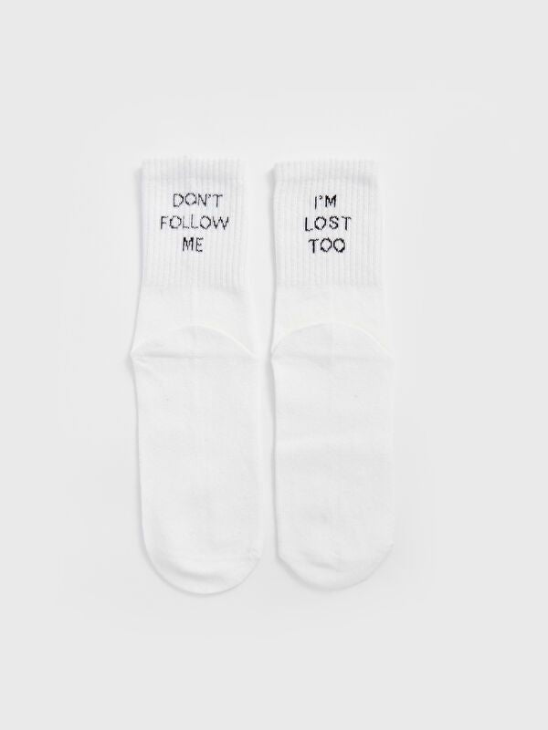 Moudda LC Waikiki - Chaussettes courtes Femme Bleu - Tunisie 3