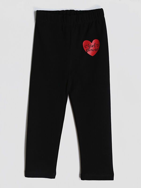 Moudda LC Waikiki - Pack jersey stretch Fille Imprimé écru - Tunisie 2