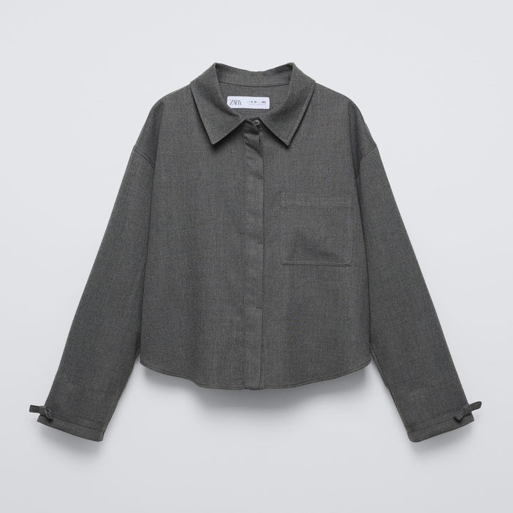 Moudda ZARA - Chemise fille petits nœuds manches courtes - Tunisie 2