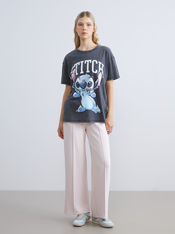 Moudda LC Waikiki - Pantalon en jersey Femme Rose clair - Tunisie 1