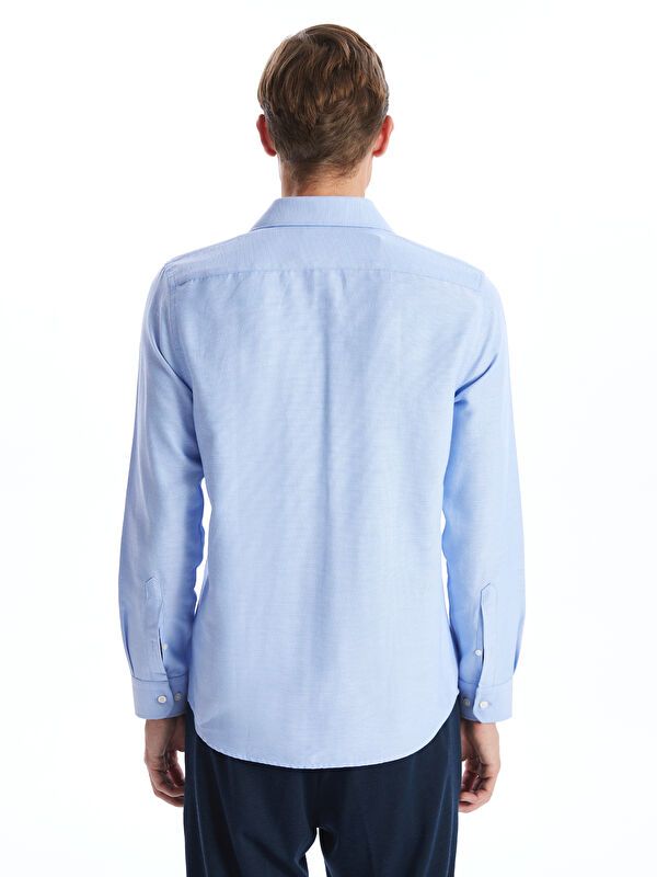 Moudda LC Waikiki - Chemise tissée à manches longues pour Hommes - Tunisie 3