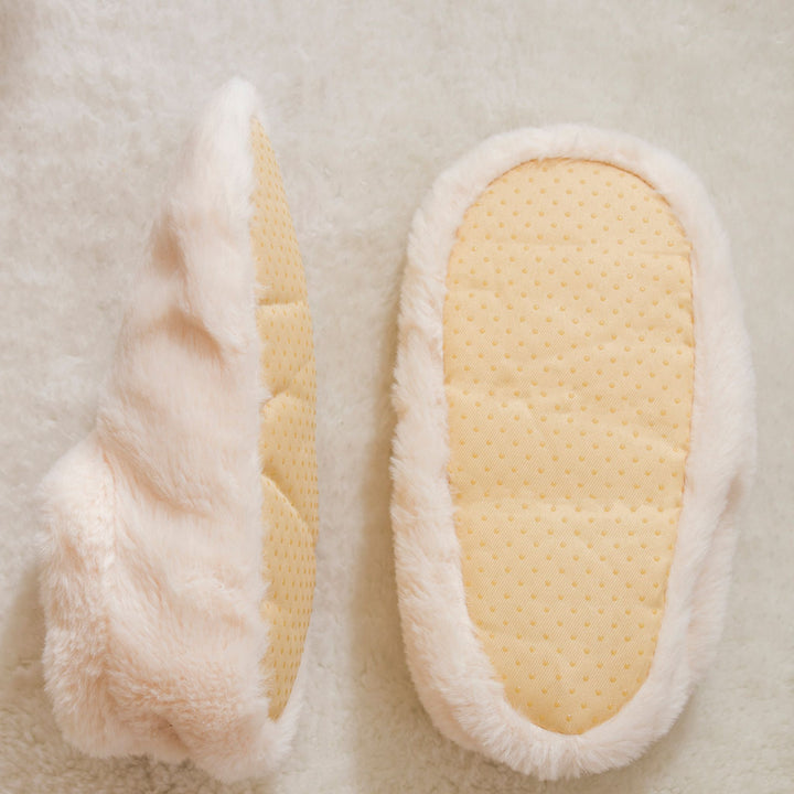 Moudda LC Waikiki - Pantoufles maison Femme Beige - Tunisie 4