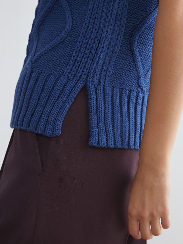 Moudda LC Waikiki - Pull tricot sans manches Femme Essence - Tunisie 4