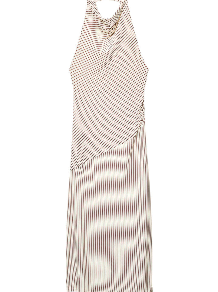 Moudda PULL & BEAR - Robe Halter - Rayures - Tunisie 1