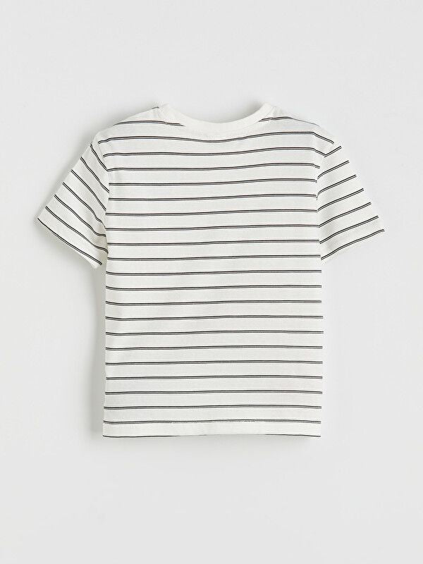 Moudda LC Waikiki - Short-Capri manches courtes pour Garçon couleur Blanc imprimé - Tunisie 3