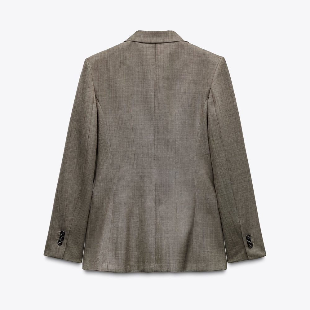 Moudda ZARA - Blazer Cintré Croisé - Laine (Wardrobe) - Tunisie 2