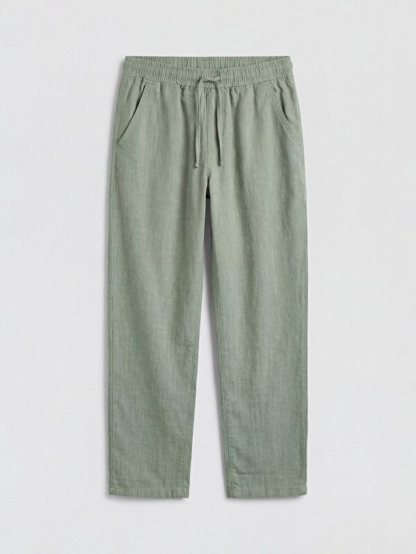 Moudda LC Waikiki - Pantalon en tissu pour Garçon couleur Vert kaki - Tunisie 1